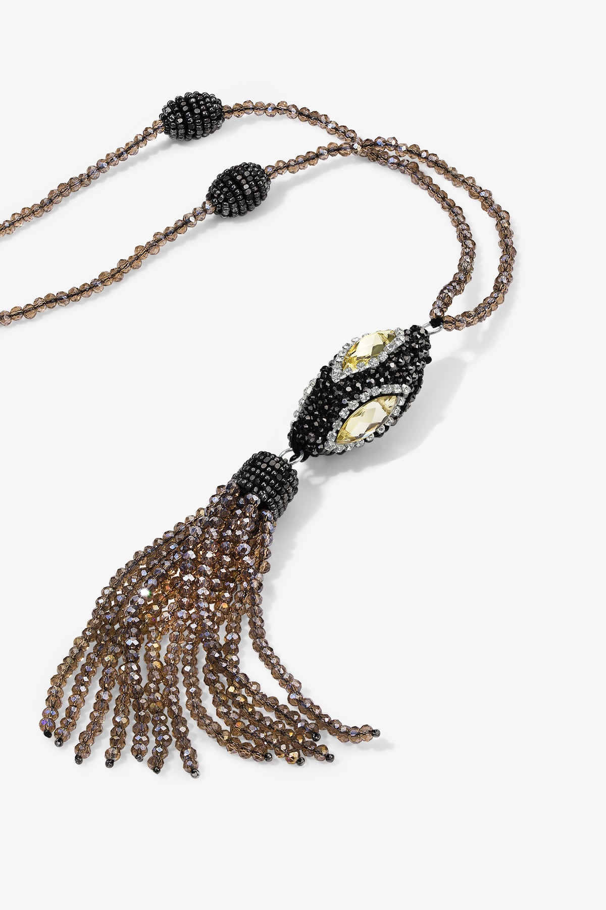 The Lila Pendant in Hematite